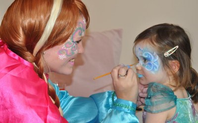 Frozen Anna & Facepainting