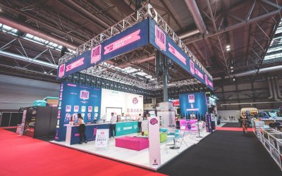 LED Screen and Sound at NEC for VAPE Show