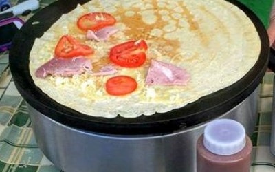 Cheddar, outdoor reared Ham & Tomato