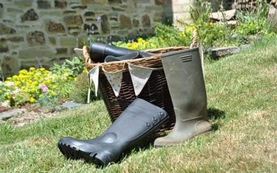 See who is the most competitive with our welly wanging! 