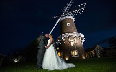 Michael & Nichola, Cley Mill wedding, North Norfolk.