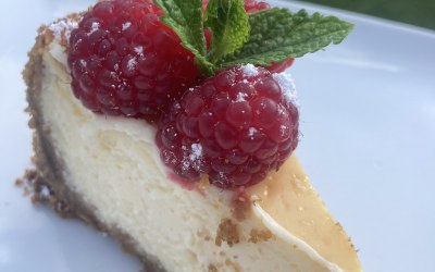Homemade cheese cake 