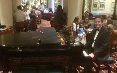 At the London Savoy Hotel