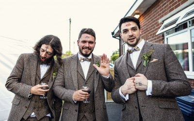wedding set up