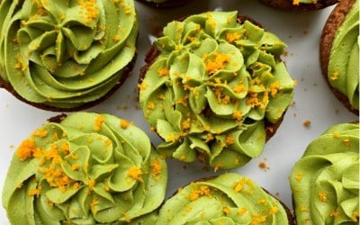 So Matcha Orange Muffins 