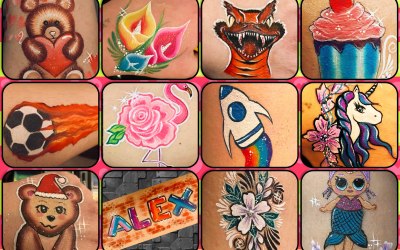 Some of my face painting designs