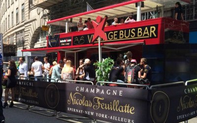 Champagne Bus Bar London