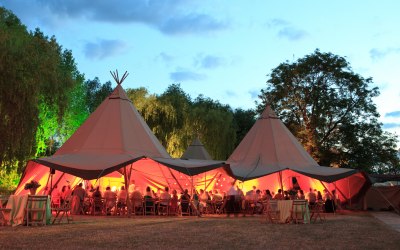 Teepees in Salisbury 