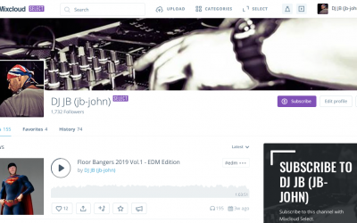 Listen to me for free on Mixcloud.com