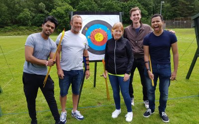 Archery for team buildings