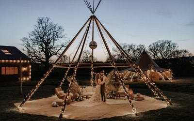 Naked tipi nights under the stars