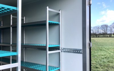 Inside a Refrigerated Chiller