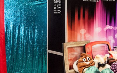 Super Sized Photo Booth holds up to 15 guests