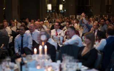 Guests at our Lunch with Jamie Carragher