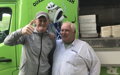Thumbs up from Colin Hendry, Scotland’s national football team captain in his day
