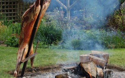 Cooking lamb the Argentine way