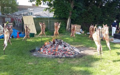 Asado on a grand scale