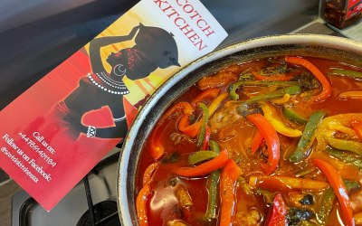 African style chicken stew 