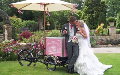 Pink Ice Cream Tricycle