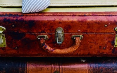 Vintage trunks and cases