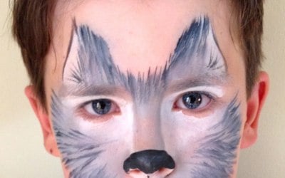 Boys Face Painting by Fey Faces Oxfordshire 