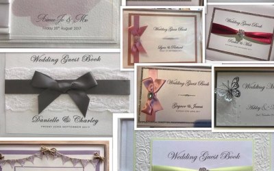 A selection of guest books 