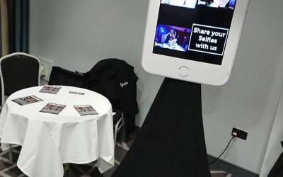 Selfie Genie at a Wedding Fayre