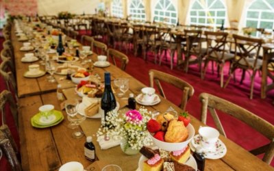 A wedding we catered for in August 2019.