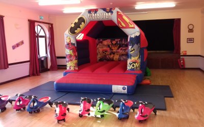 Superhero Bouncy Castle