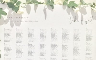 poppysageandwillow.com Seating Chart