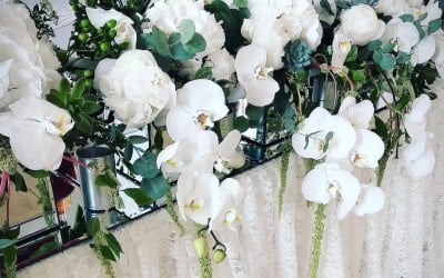main table flower design