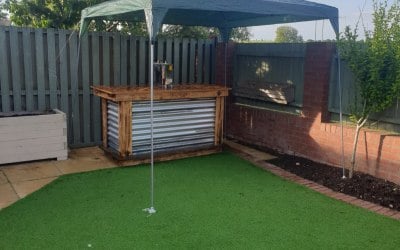 A student end of year home party