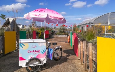 Our colourful freezer bike