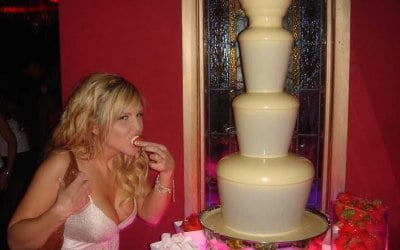 Fountain for Hello Magazine
