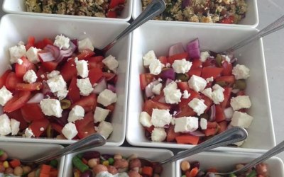 Cous Cous and feta salad