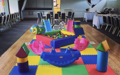 Medium soft play package for a christening 