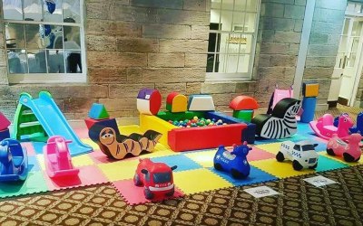 Soft play package for a wedding at Linden Hall