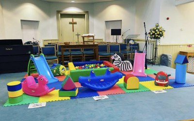Medium soft play package at Trinity Church, Gosforth 
