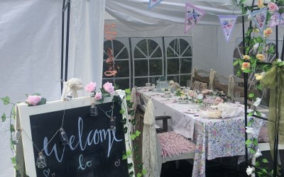 Garden tea party 
