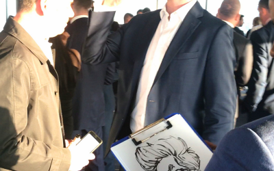 Live caricatures