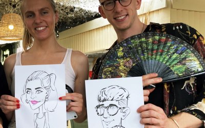 Live caricatures 