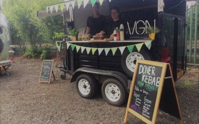 Vegan Doner Kebab Van