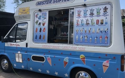 gary allen wedding ice cream van