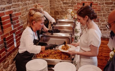 The Indian Dish Buffet Station