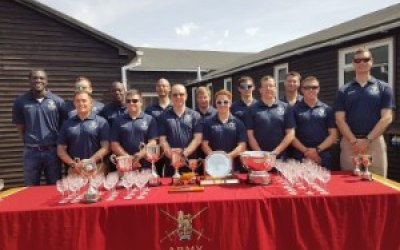 Event Polo shirts, all smiles
