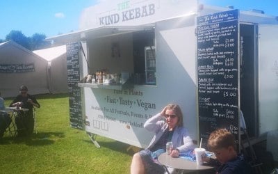 Lincolnshire Show setup