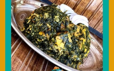 Vegan Saag Paneer 