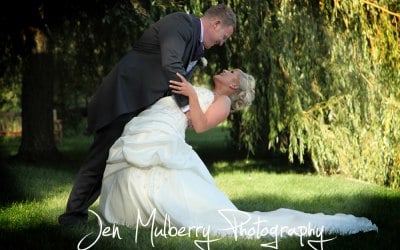 Romantic Bride And Groom