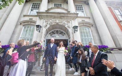 Wedding is in London