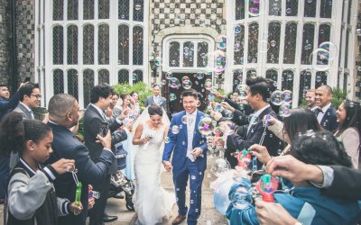 Wedding is in London